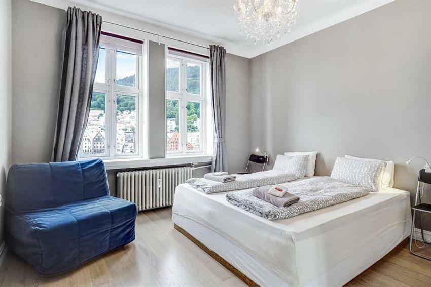 Apartment With Beautiful View To Bryggen Bergen Extérieur photo
