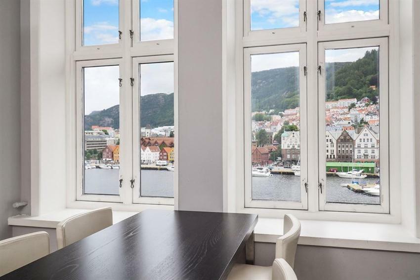 Apartment With Beautiful View To Bryggen Bergen Extérieur photo