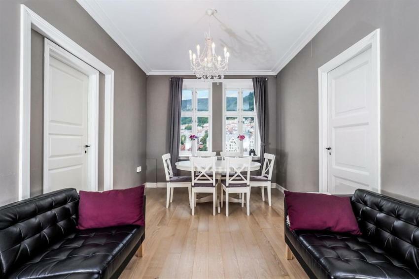 Apartment With Beautiful View To Bryggen Bergen Extérieur photo
