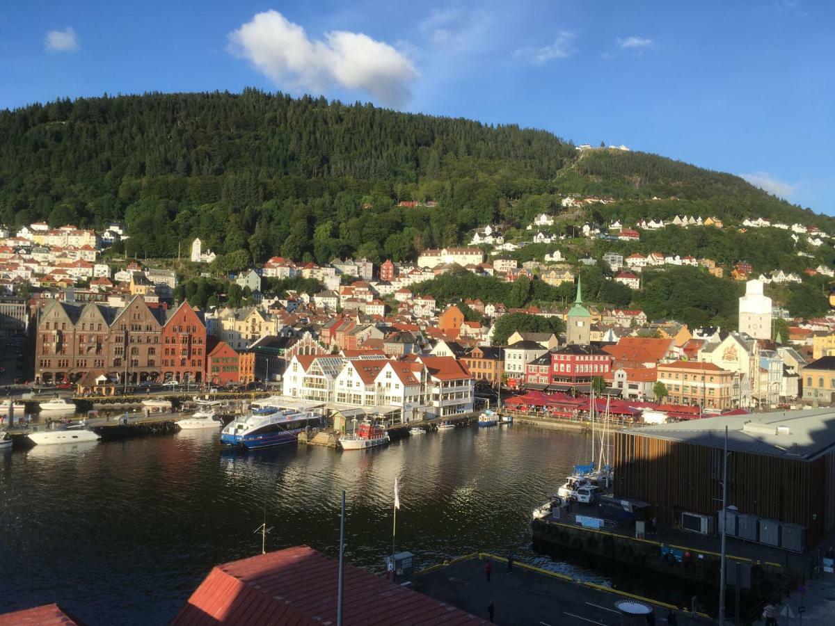 Apartment With Beautiful View To Bryggen Bergen Extérieur photo